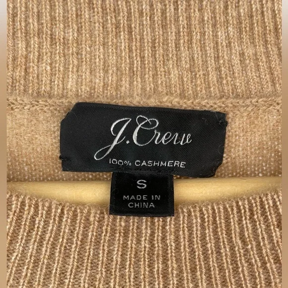 ❤️ Super cute JCrew 100% cashmere heart sweater ❤️ crewneck sz small - Picture 9 of 10